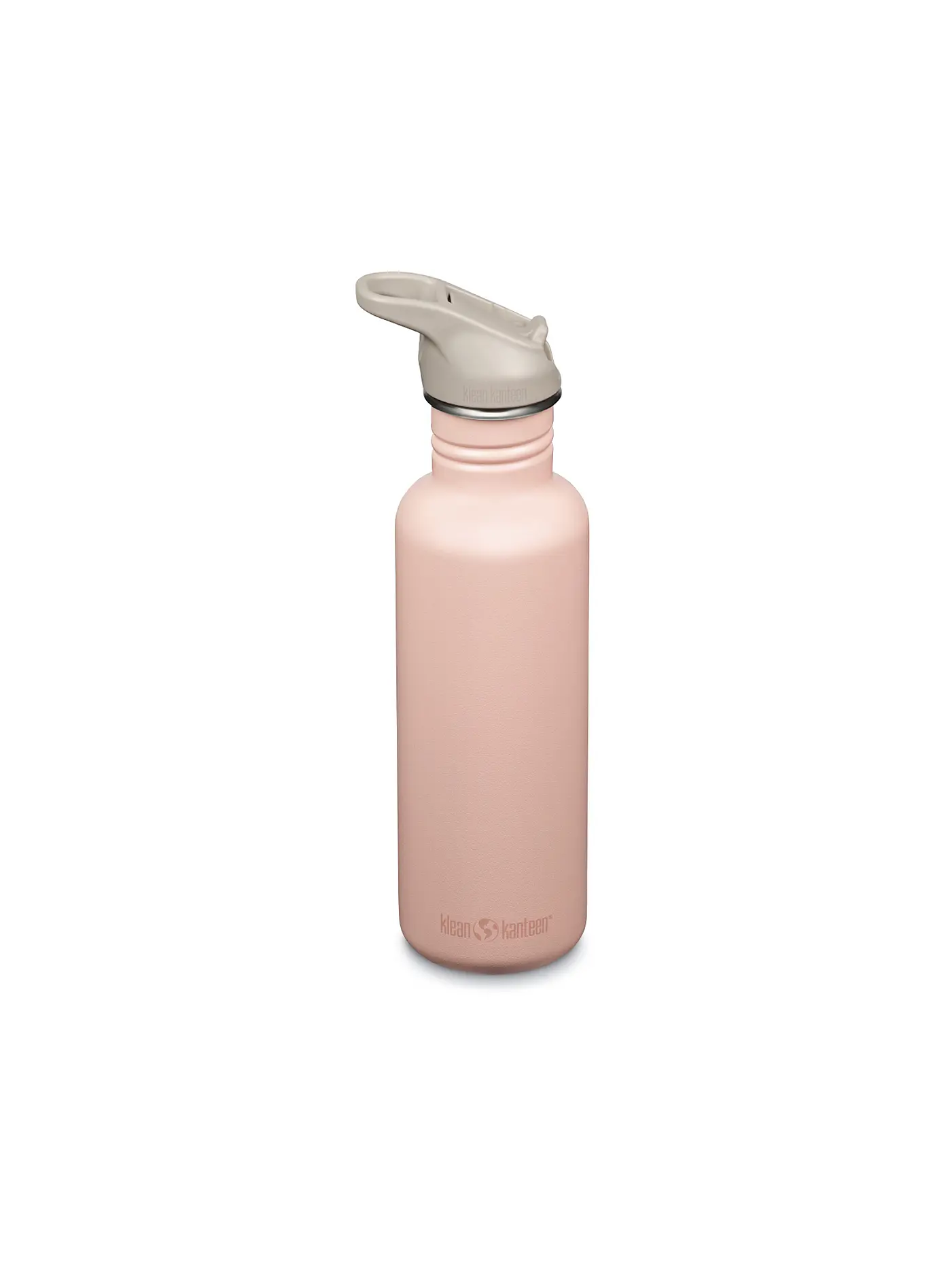 KLEAN KANTEEN | Trinkflasche Classic Flip Seal Sport Cap Wistraw 532ml | rosa